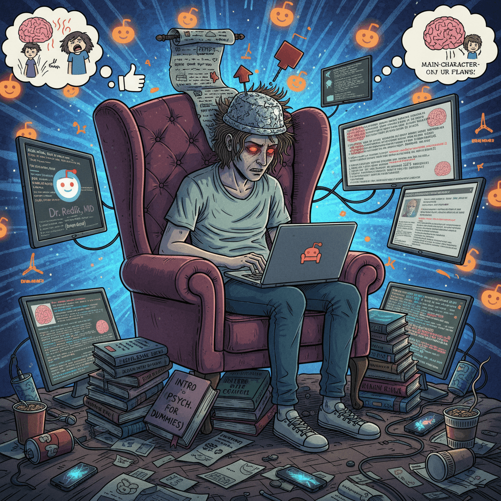 Redditor discovers psychology, writes 500 words of confident diagnosis