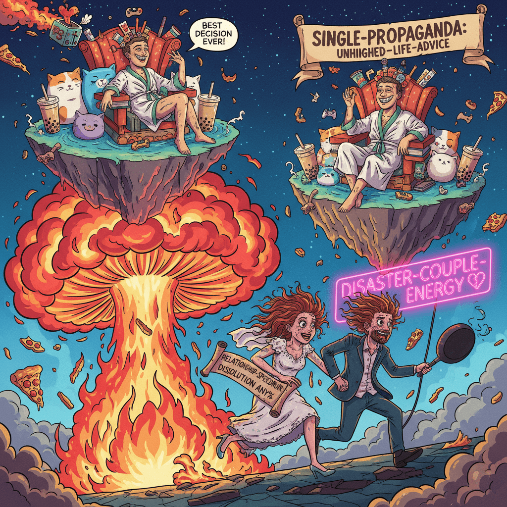 marriage bad, fireballs worse, being lonely actually slaps