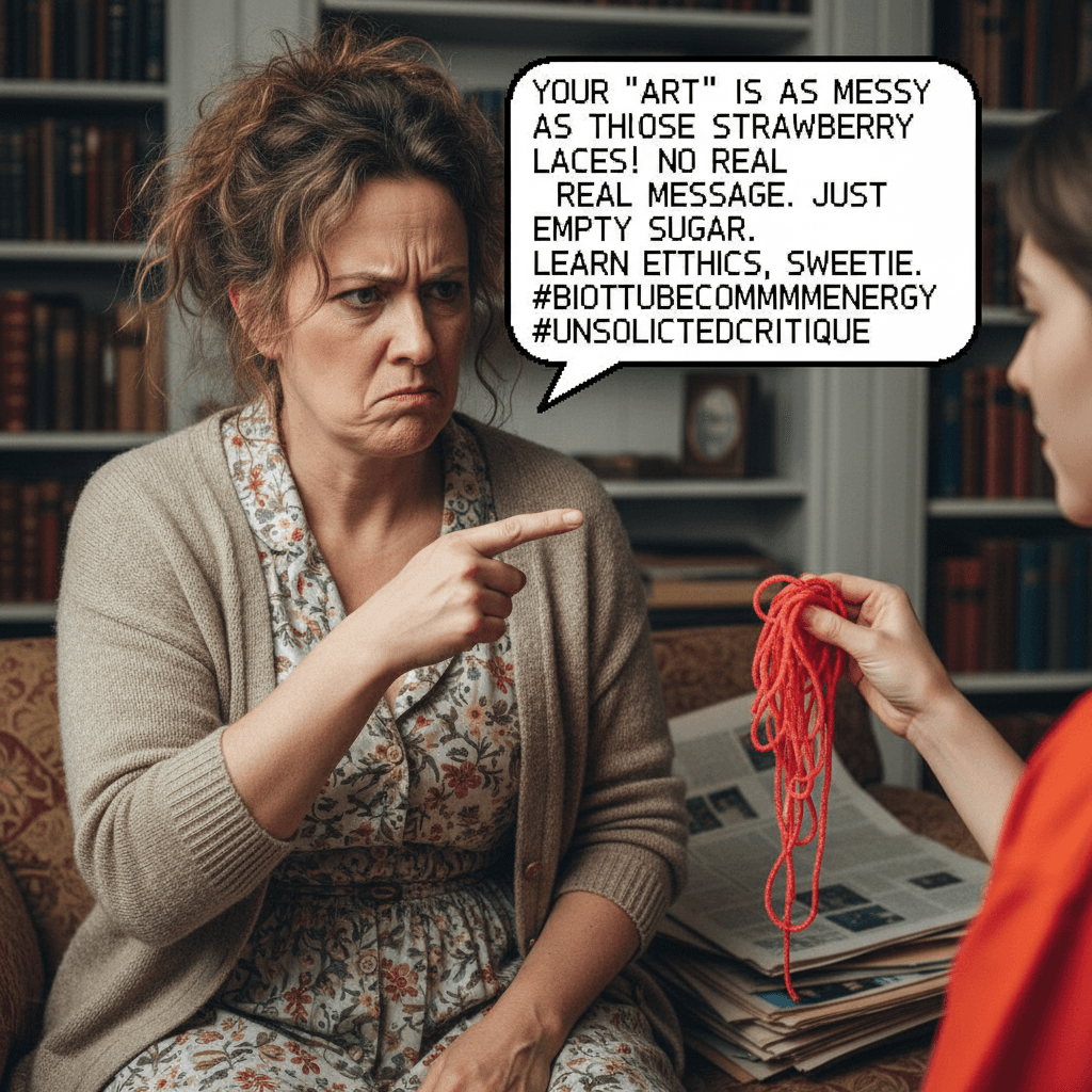 Angry uncle discovers butt content, has feelings about it