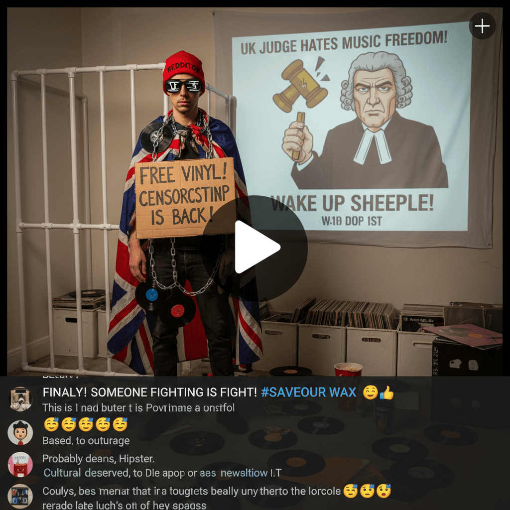 UK jails record collector, redditor immediately cosplays political prisoner
