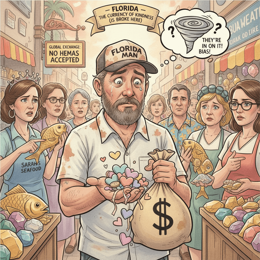 local man upset that compliments aren't universal currency