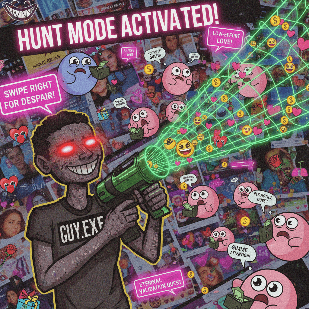 guy.exe stopped looking for self-respect, now hunting simps instead