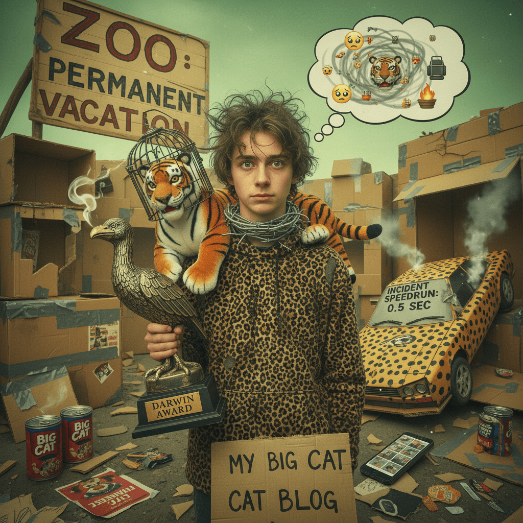 Teen's big cat dream becomes nightmare, zoo gets permanent vacation