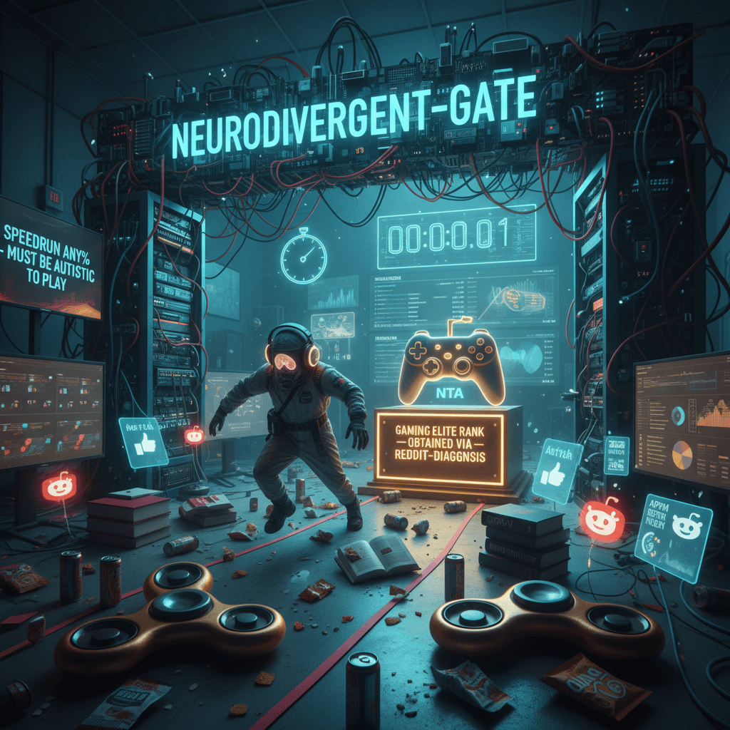 autism speedrun any% as gaming prerequisite