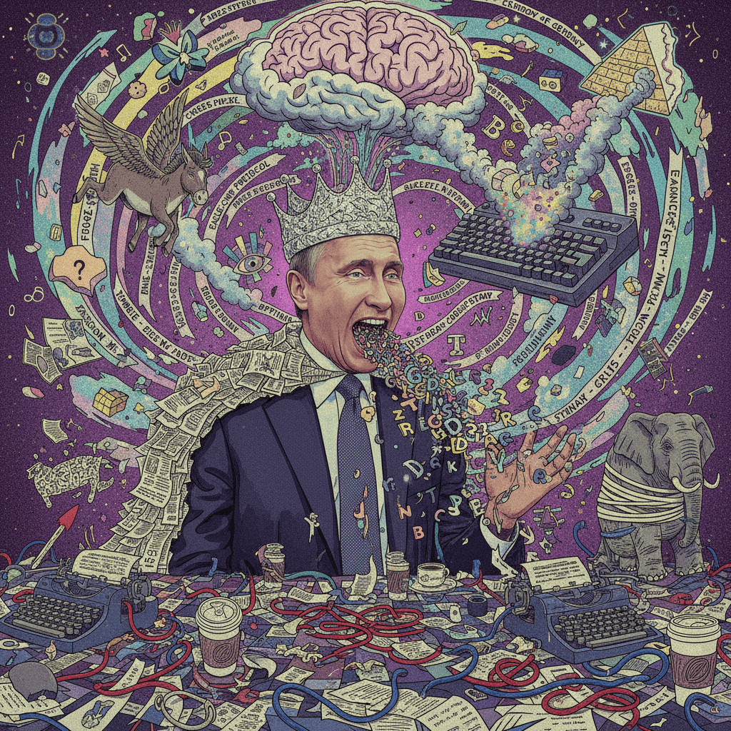 Putin-Obama-pardon word vomit: someone's having a stroke on the keyboard