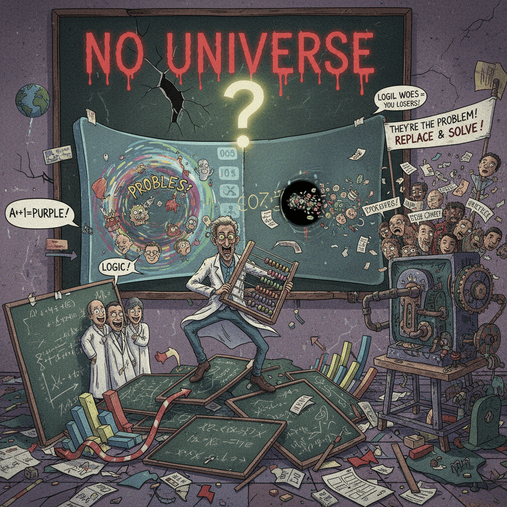 Swap demographic, eliminate problems: the math checks out in no universe