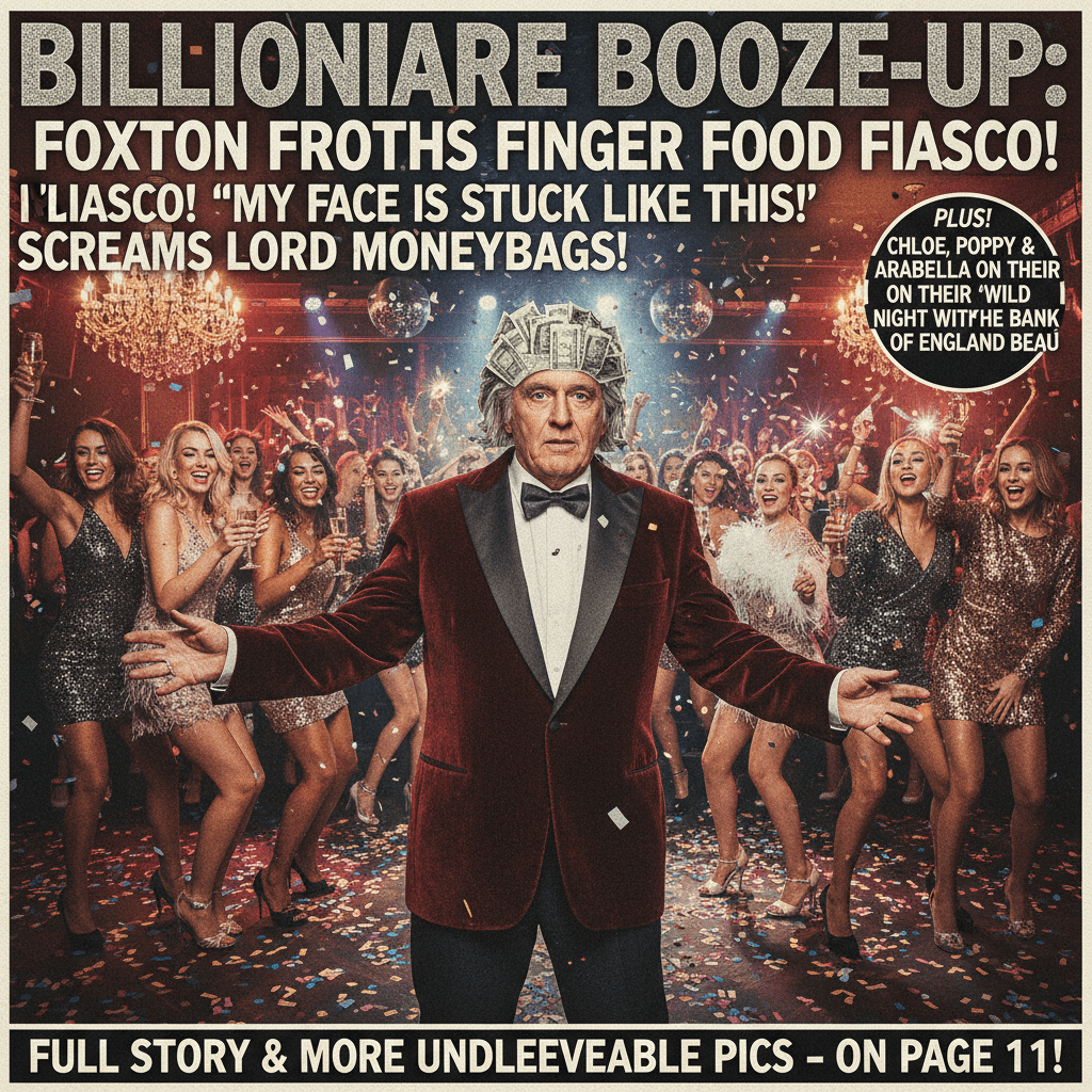 rich old guys party, news at 11