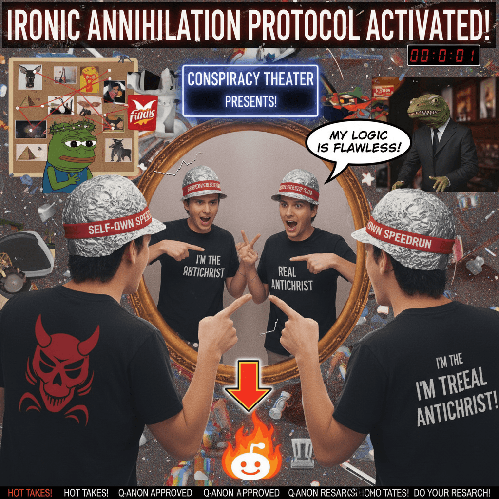 accusing someone of being the antichrist via antichrist rhetoric