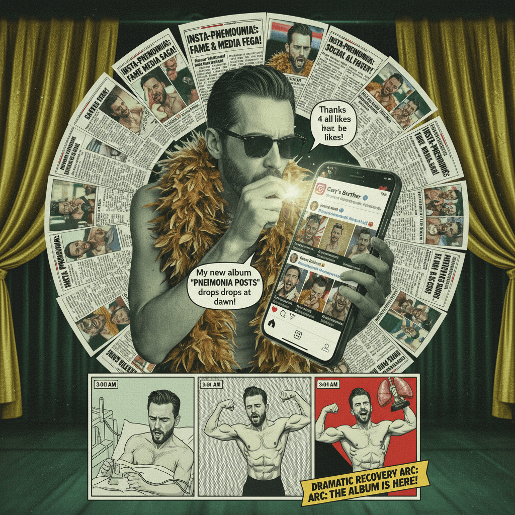 Gary's brother pneumonia posting hits different at 3am