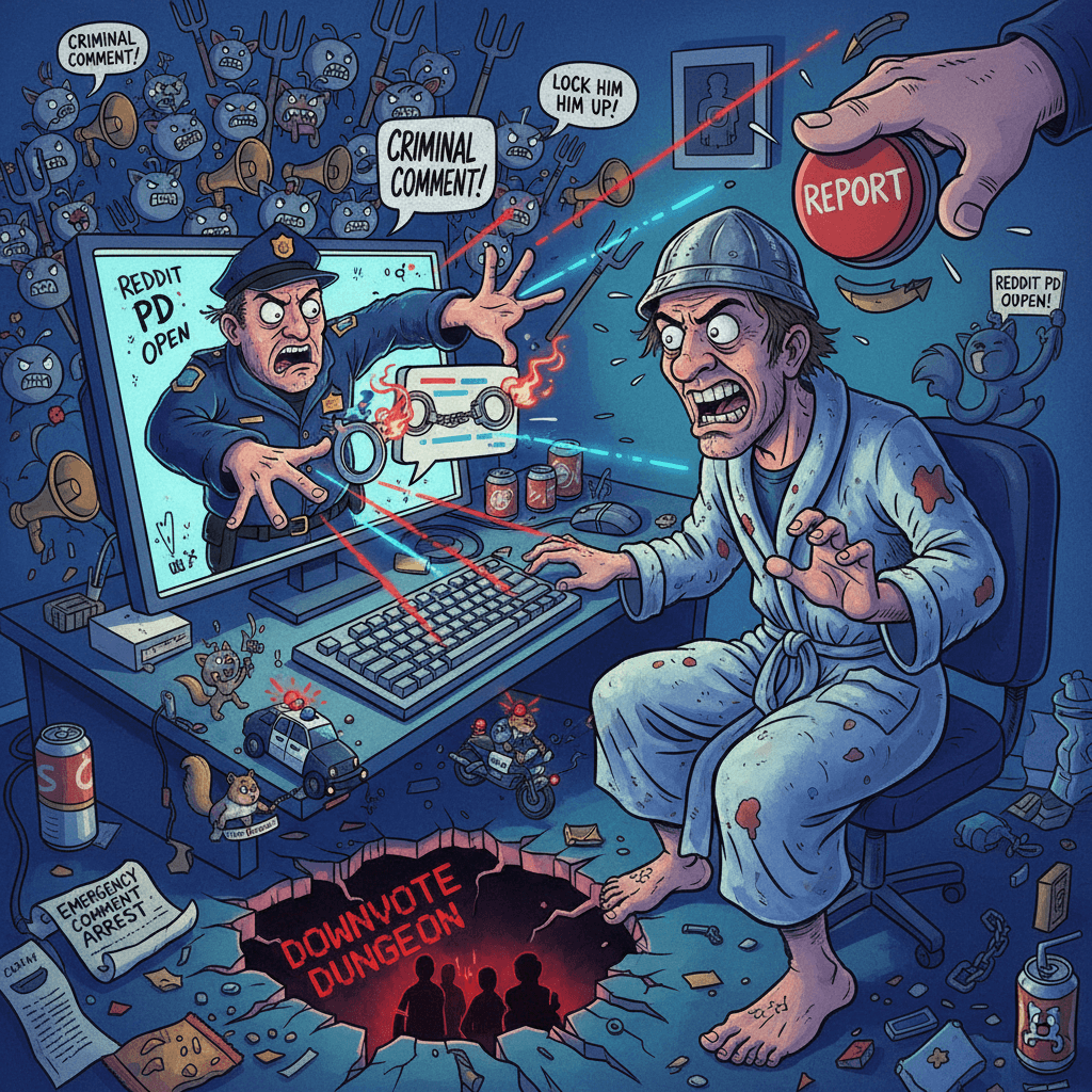 Someone call the cops (on this comment)