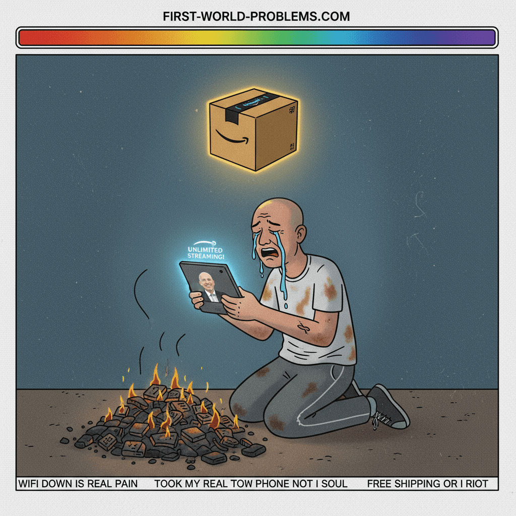 lost everything but Prime membership is the real tragedy