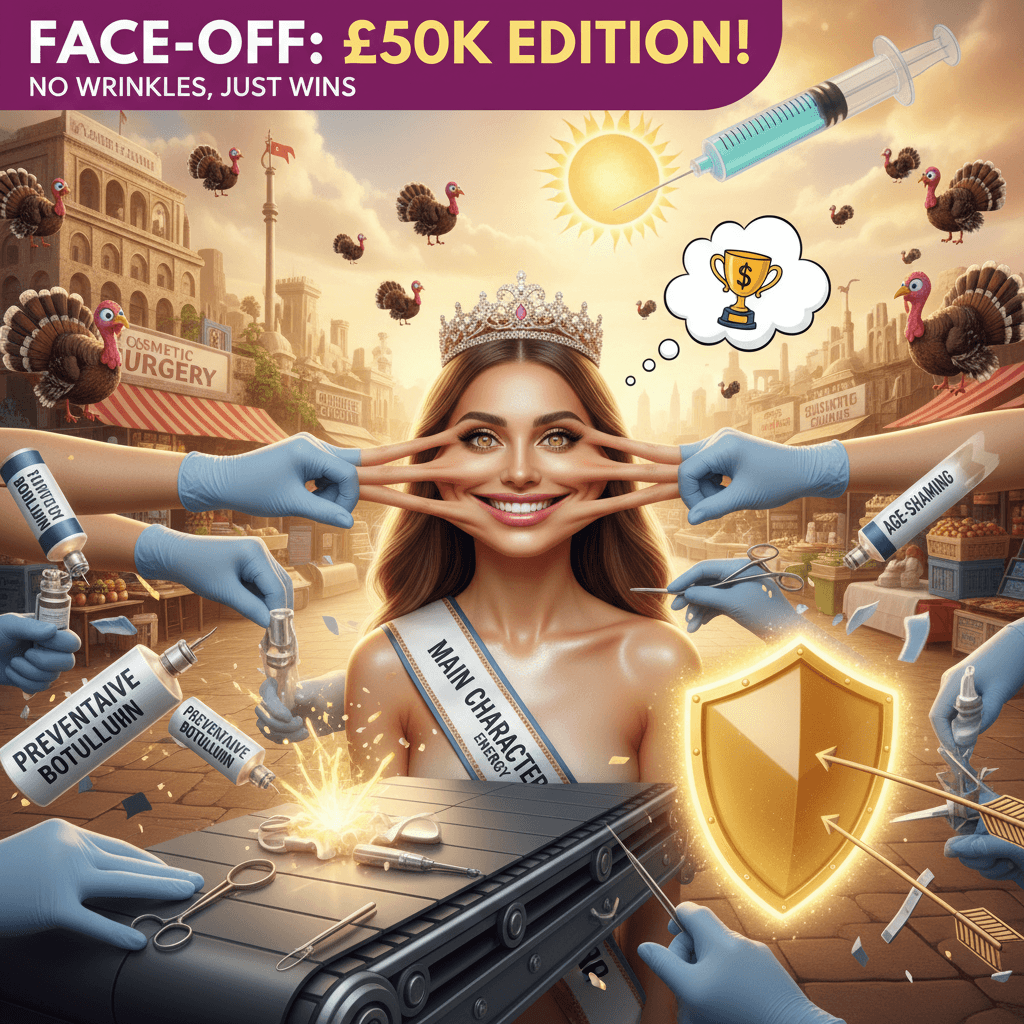 28yo drops £50k on facelift, confident nobody will age-shame her now