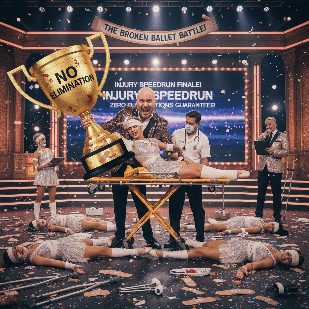 Strictly no eliminations bc one dancer got hurt lol