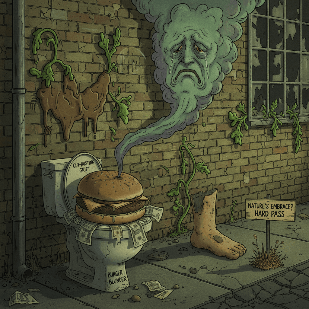 Nottingham trip: weed stench, wall shit, sad vibes, £24 burger regret