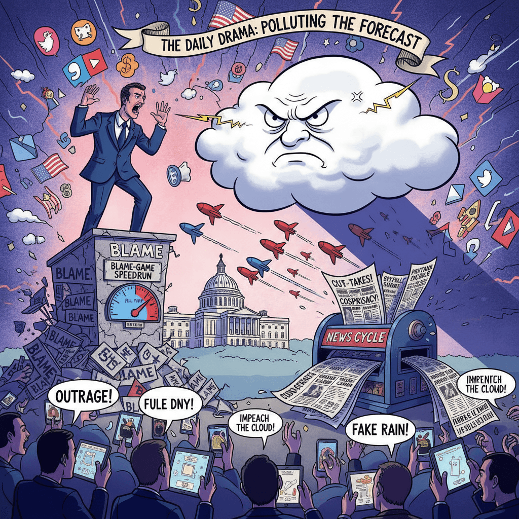 FBI guy yells at cloud, somehow makes it political