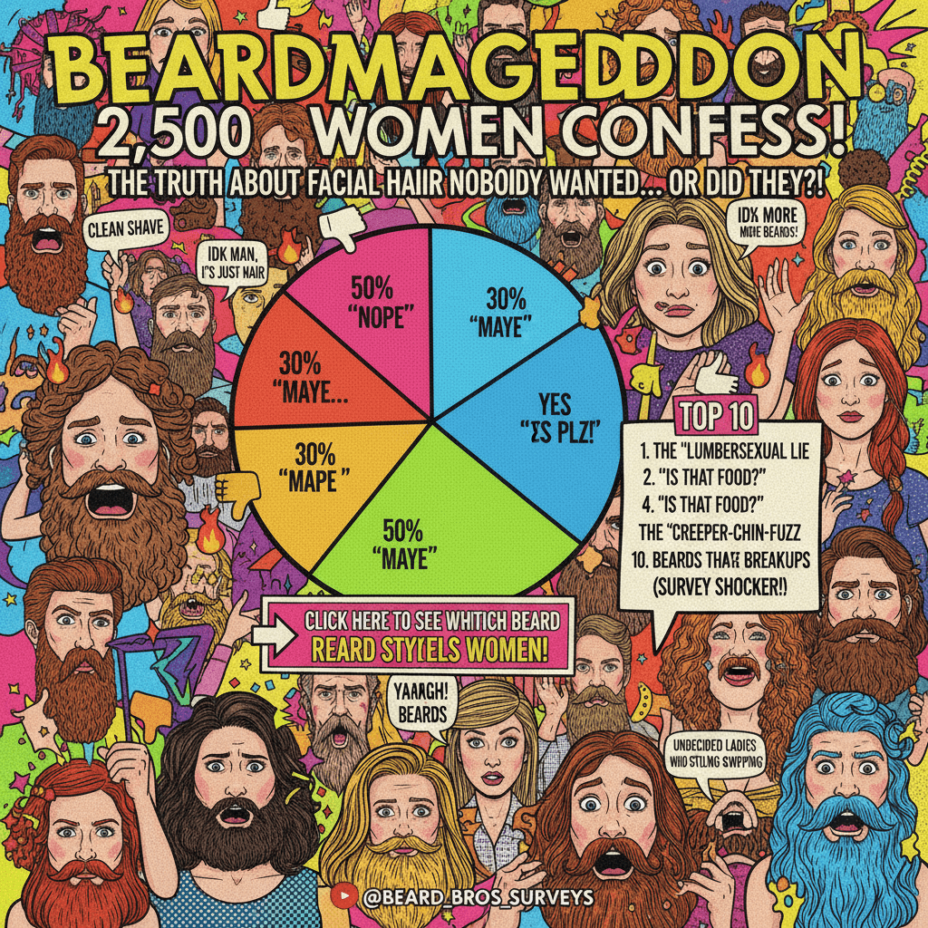 2,500 women surveyed on beards; nobody asked for this