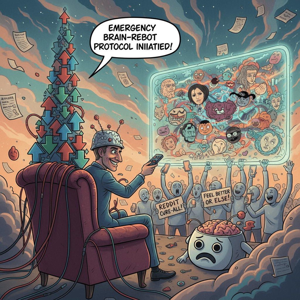 Redditor prescribes emergency mental health intervention via Reddit post