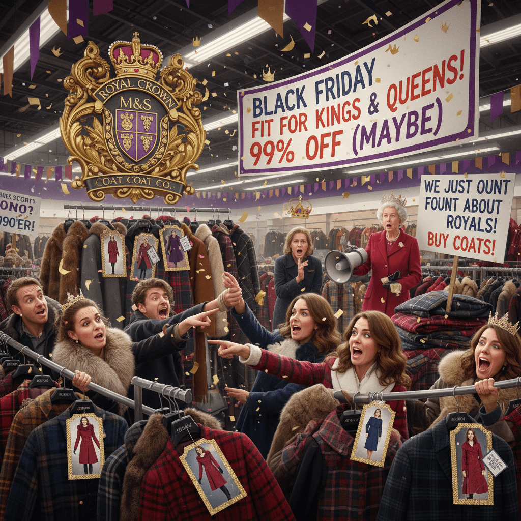 M&S discovers royals exist, immediately leverages for coat sales