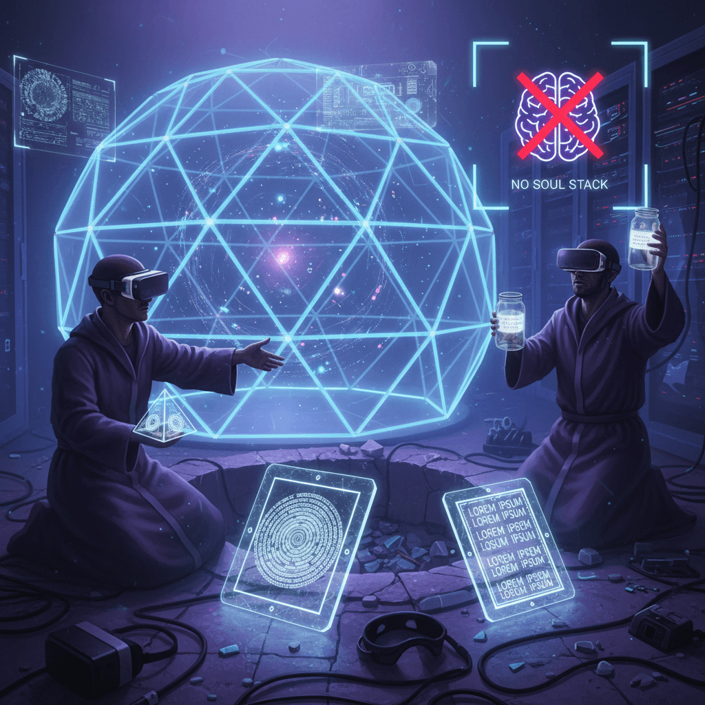 sacred geometry meets lorem ipsum; consciousness not included