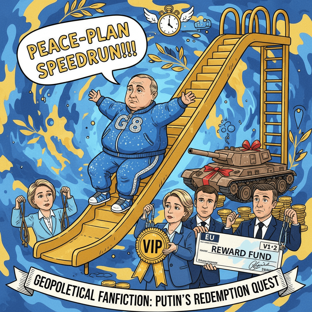 Europe proposes rewarding invasion with G8 VIP membership