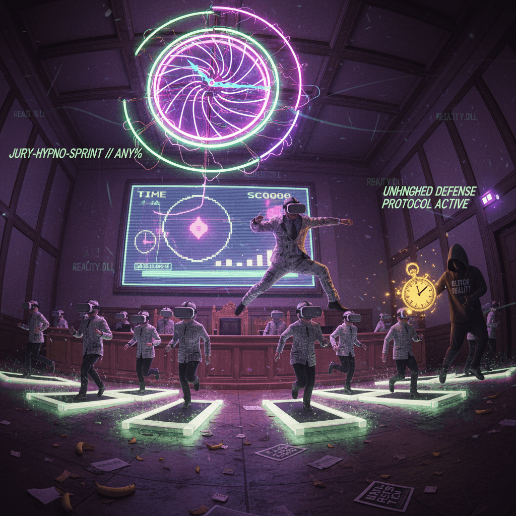 jury hypnosis allegation unlocks new speedrun category