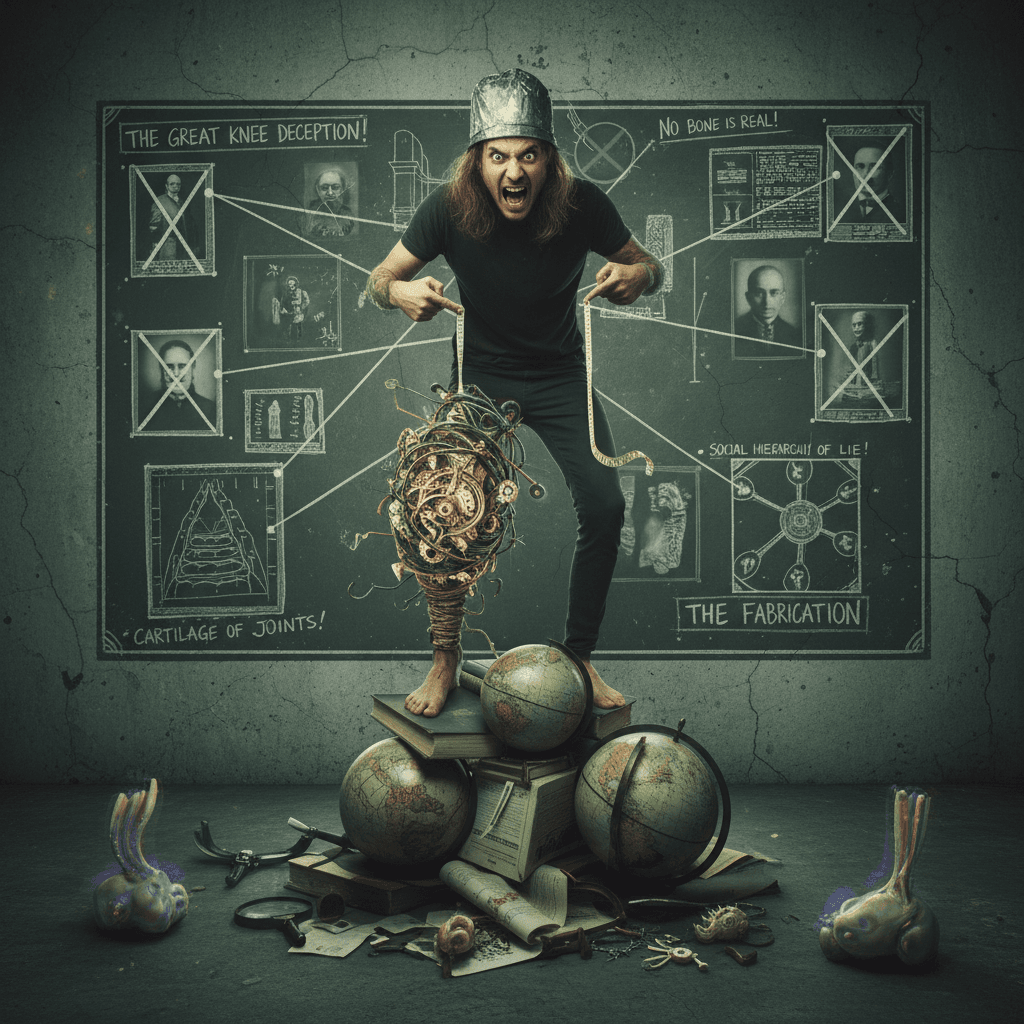 bro discovered knees are a social construct