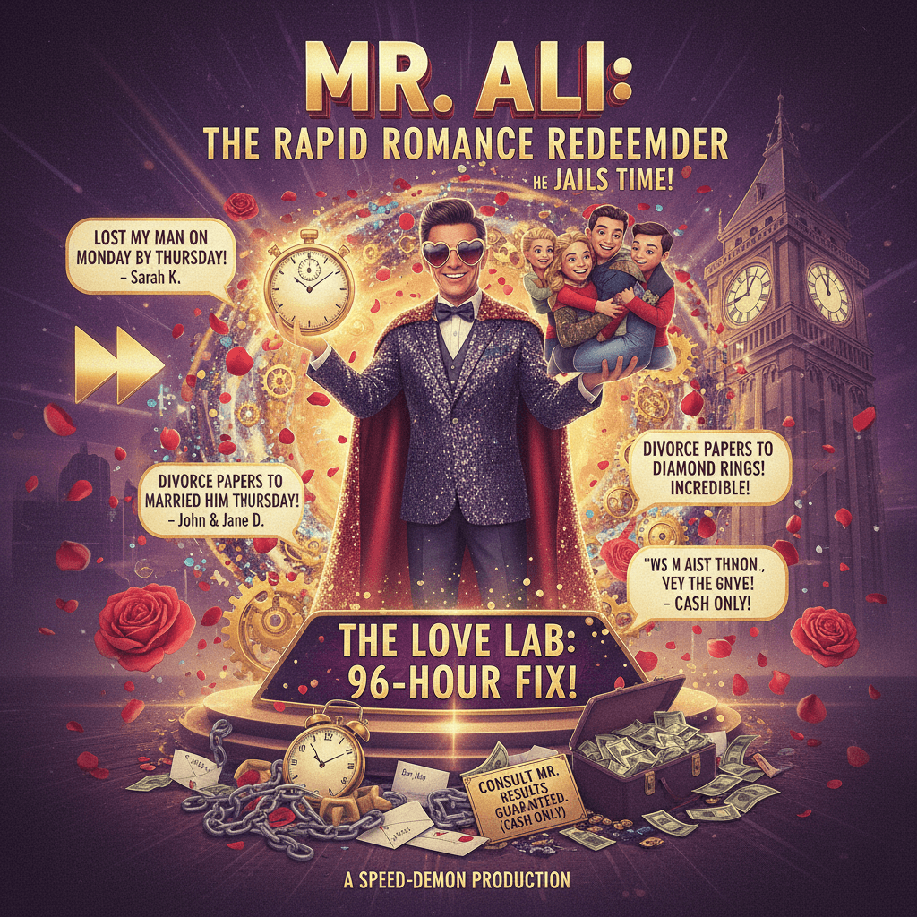 Mr. Ali speedran relationship repair in 4 days, contact him for results