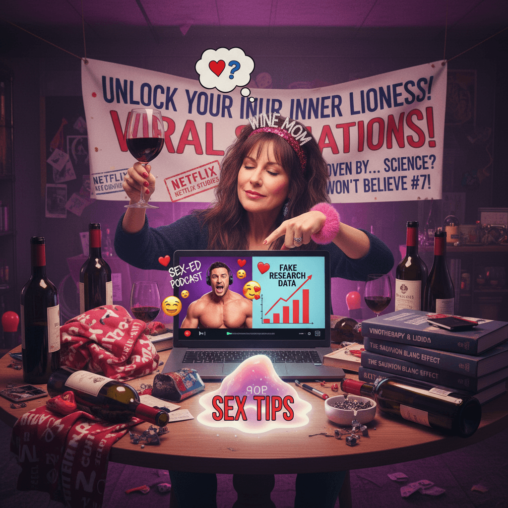 Netflix sex tips wrapped in fake research and wine-drunk girlfriend vibes