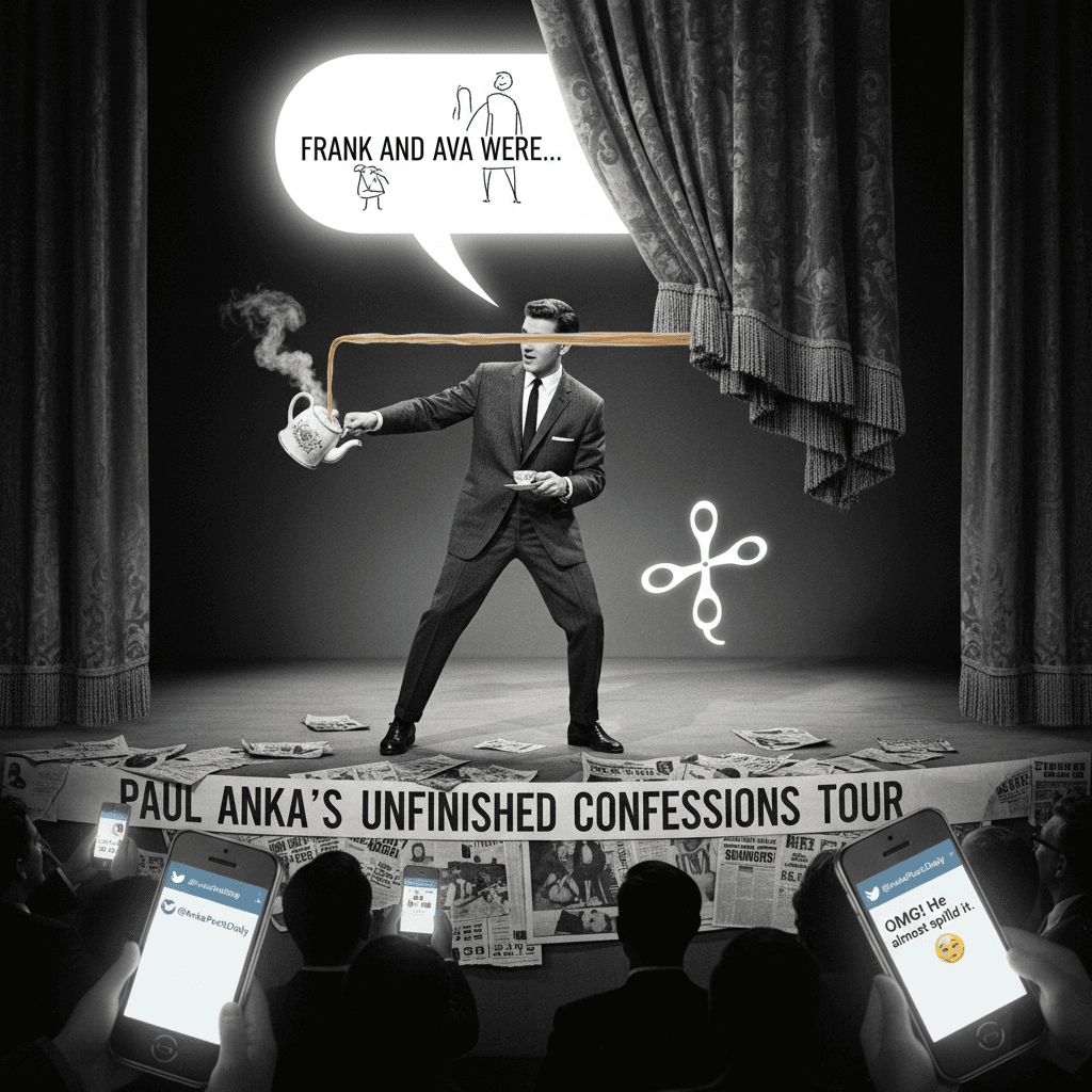 Paul Anka spills the tea (but cuts it off right when it gets good)