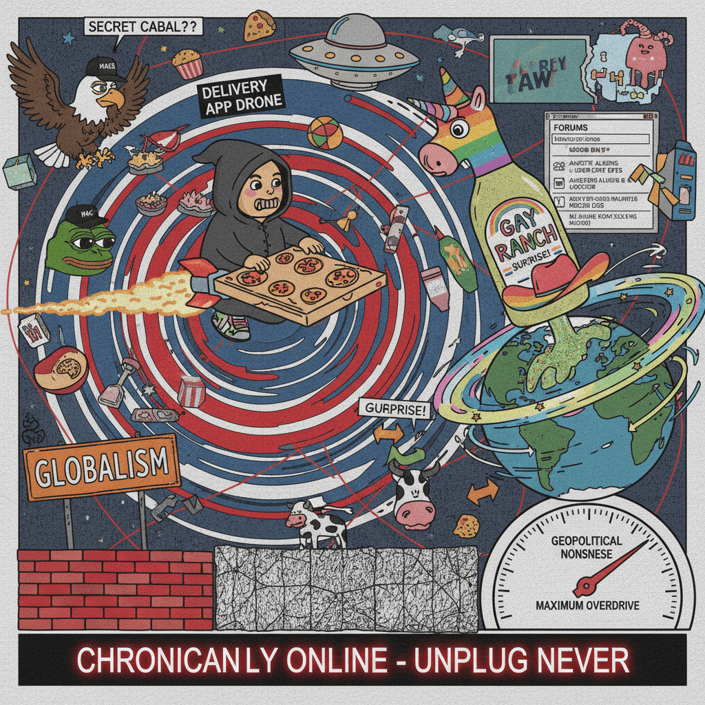 Delivery apps, far-right politics, and surprise gay ranch pivot