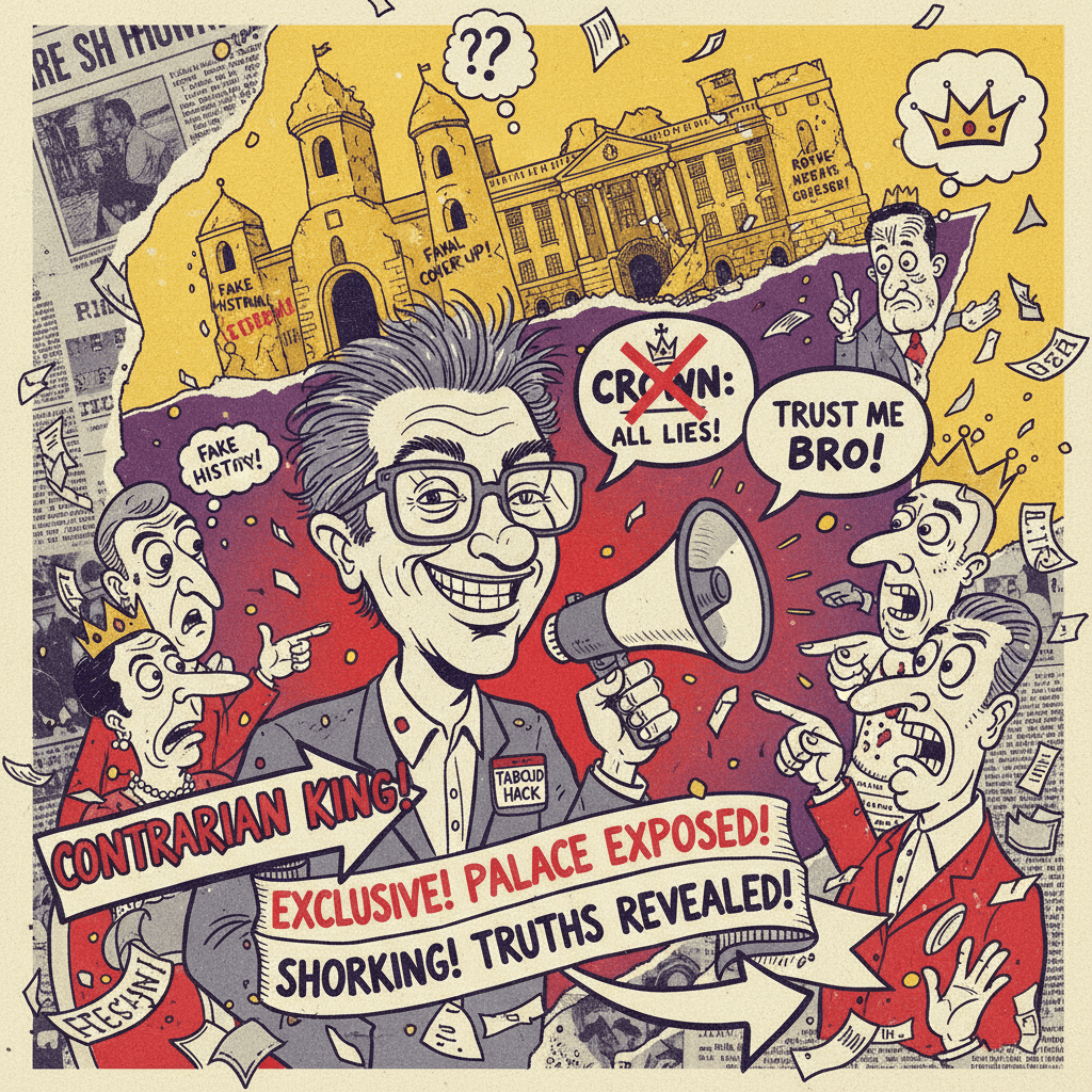 Actually The Crown lied, trust me broโsays tabloid hack