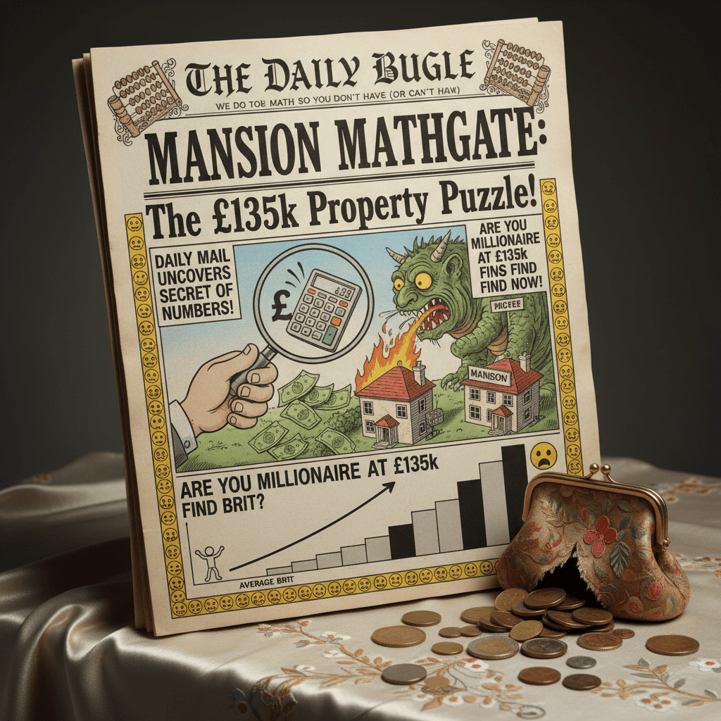 £135k 'mansions' caught in tax raid? Daily Mail discovers math exists