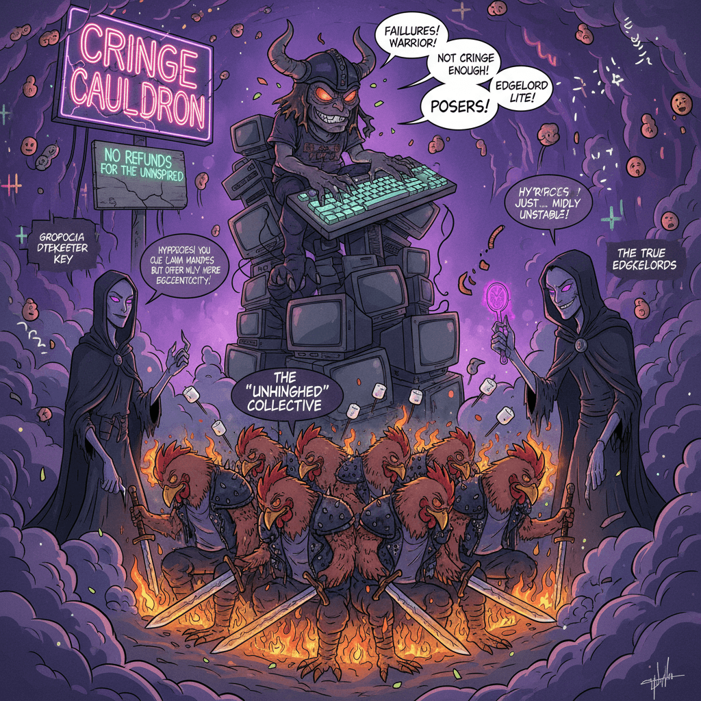 uncensored group gets roasted for being insufficiently unhinged