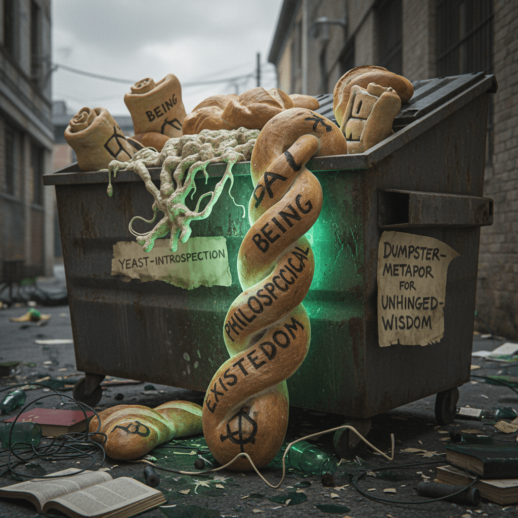 Discarded dough as a metaphor for resilience nobody asked for