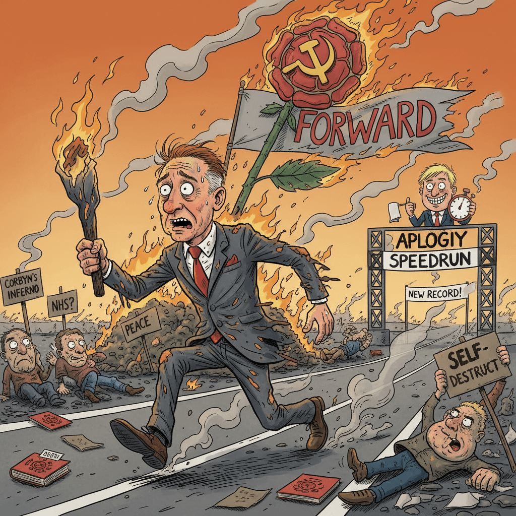 Sorry if you're disappointed we torched our own movement