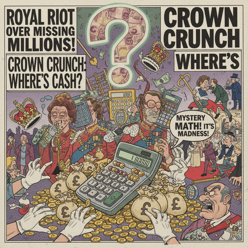 Β£12m mystery: tabloid math doesn't add up, royals involved, chaos ensues
